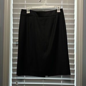 J Crew Black Pencil Skirt